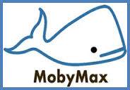 MobyMax. A drawing of a whale.