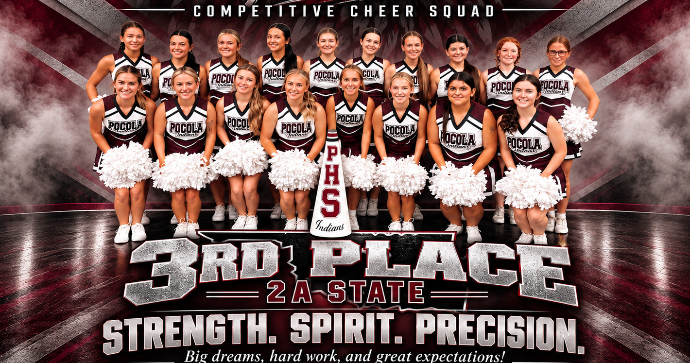 2026 Competitive Cheer Team is headed to STATE!