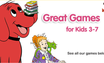scholastic great games for kids 3-7