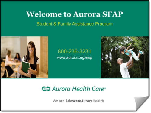 Welcome to Aurora SFAP Presentation