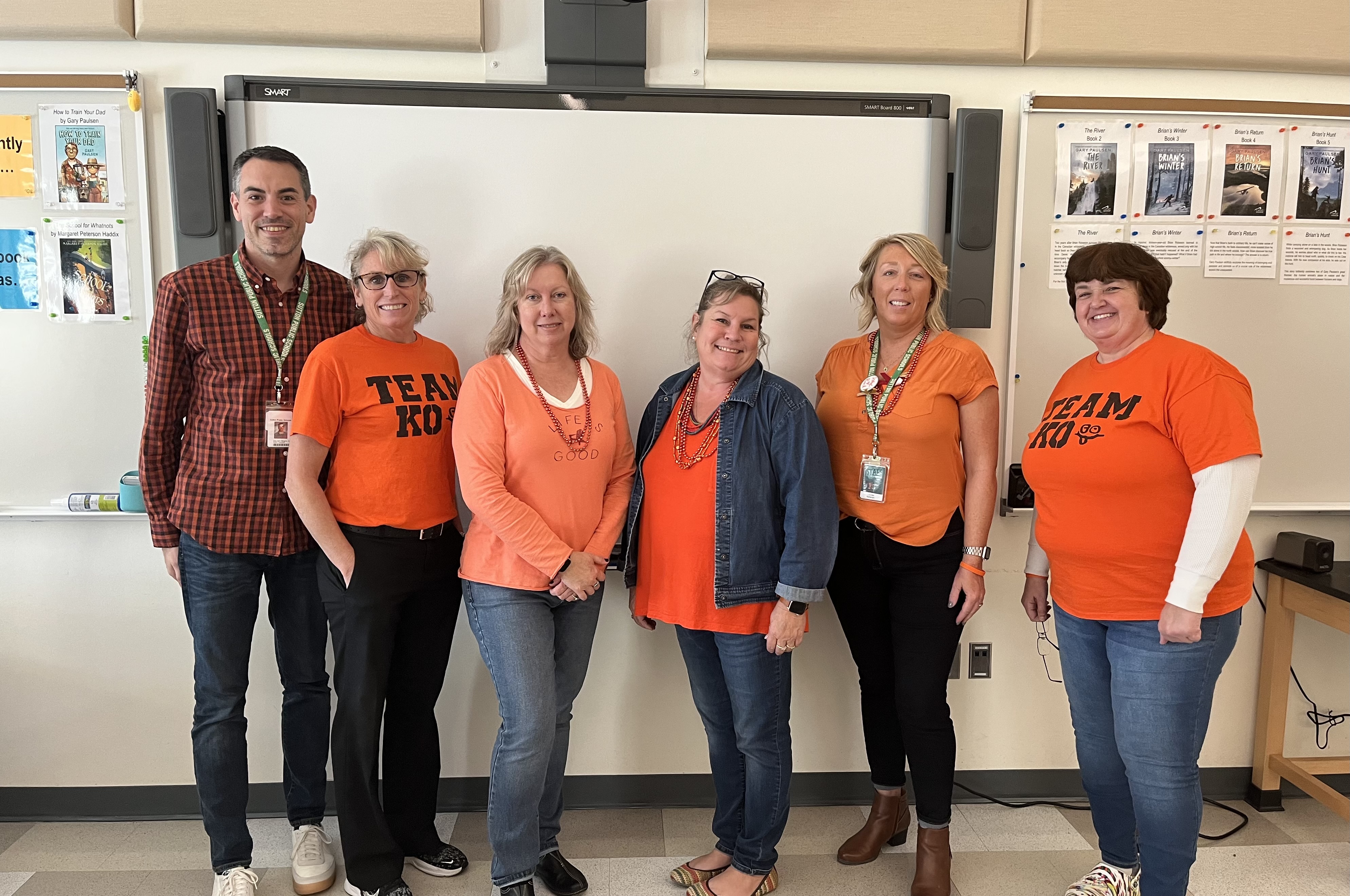 Staff celebrating Unity Day