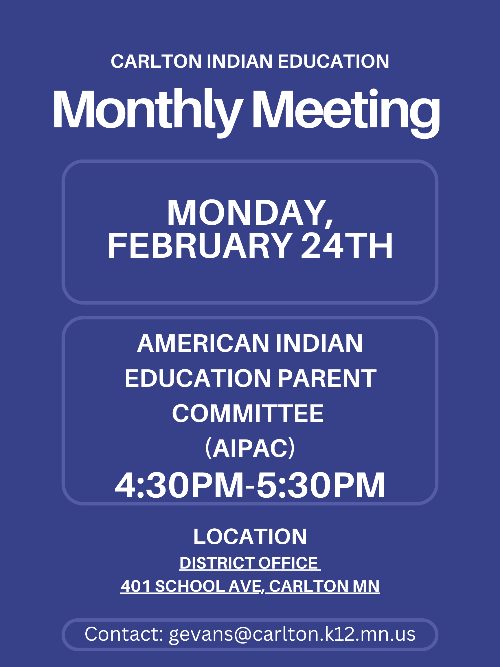 February Meeting