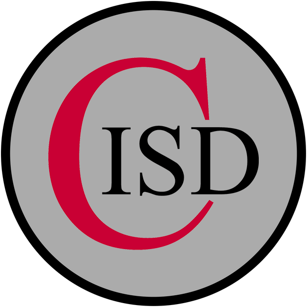 CISD logo with gray background