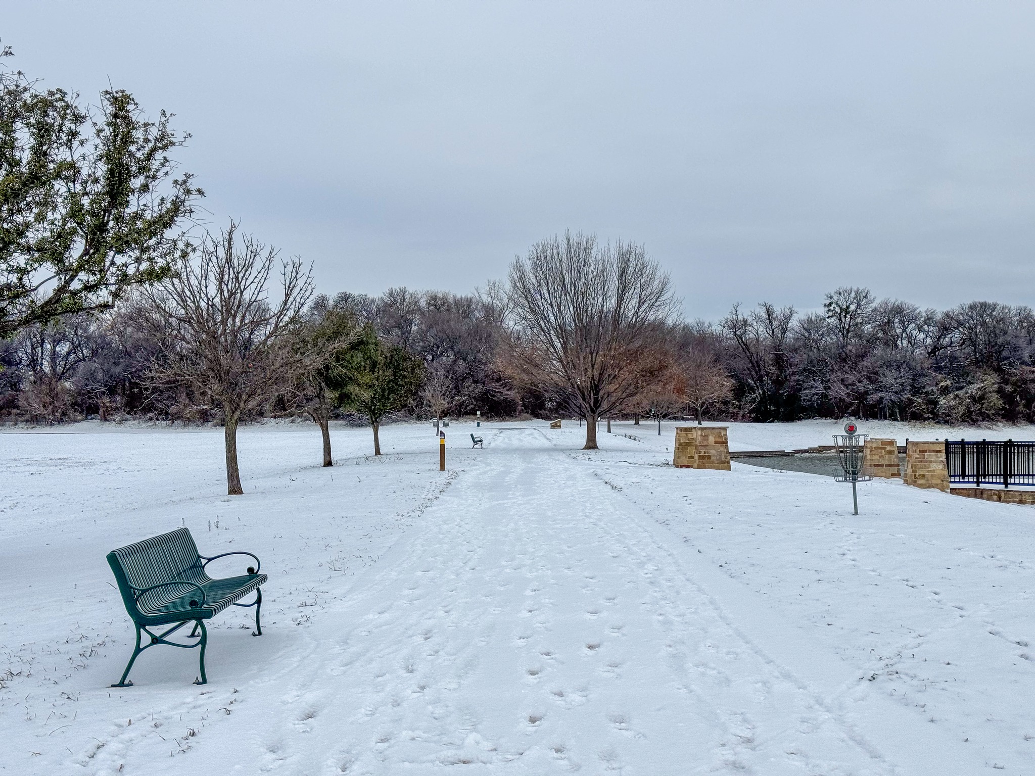 Snow on the ground