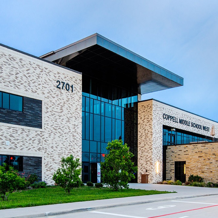 Coppell Middle School West building photo