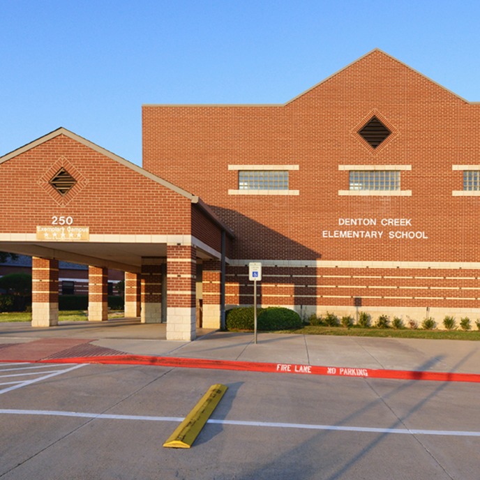 Denton Creek Elementary school building photo