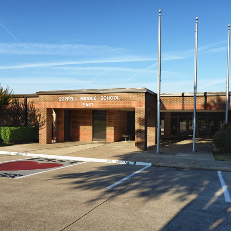 Coppell Middle School East building photo