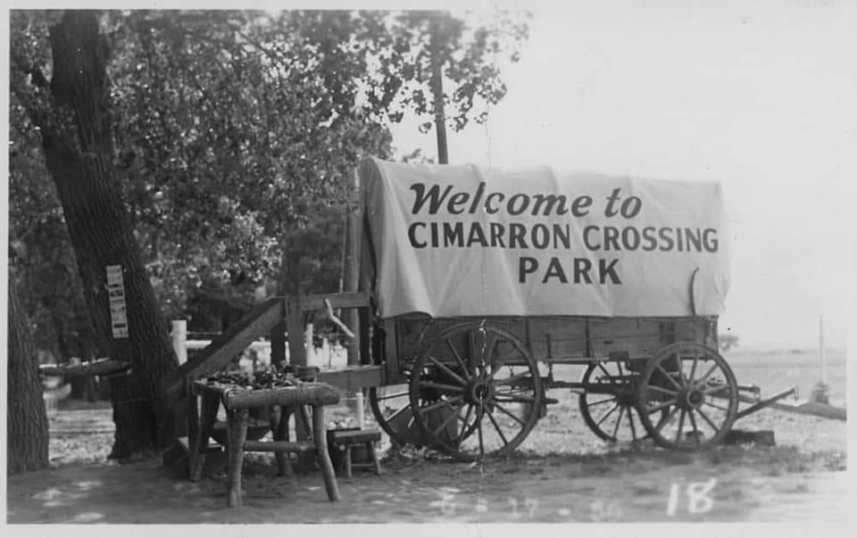 vintage wagon cimarron crossing park