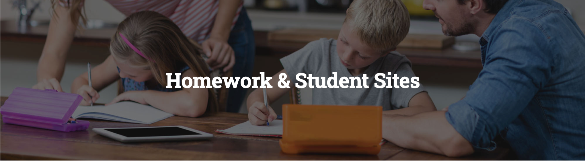 Homework & Student Sites