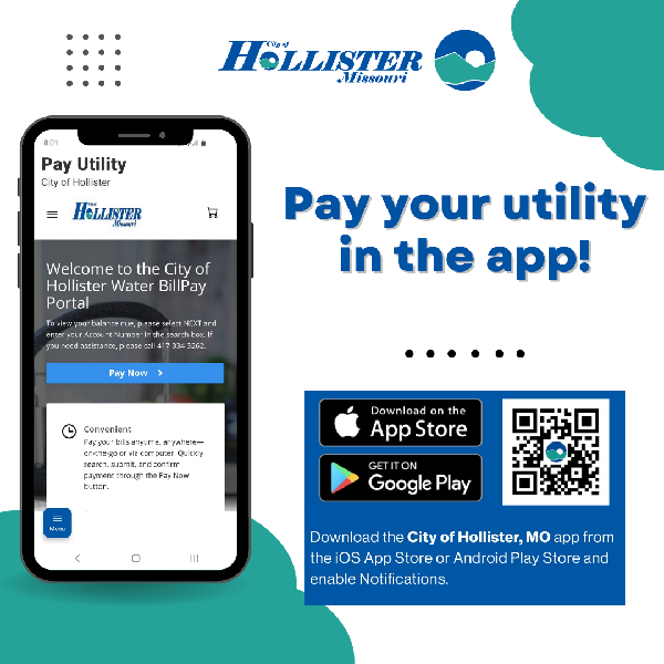 Pay your Utility in the App Flyer