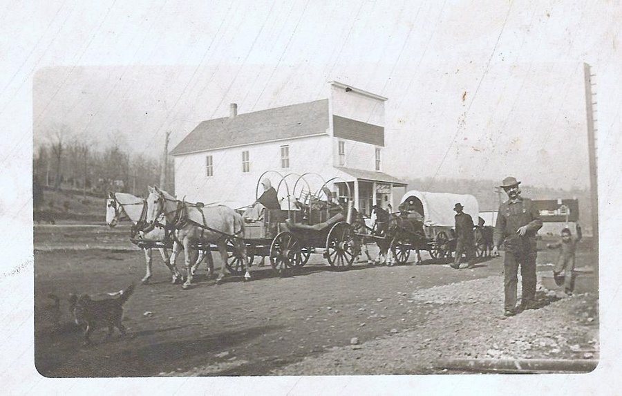 Old picture of the town