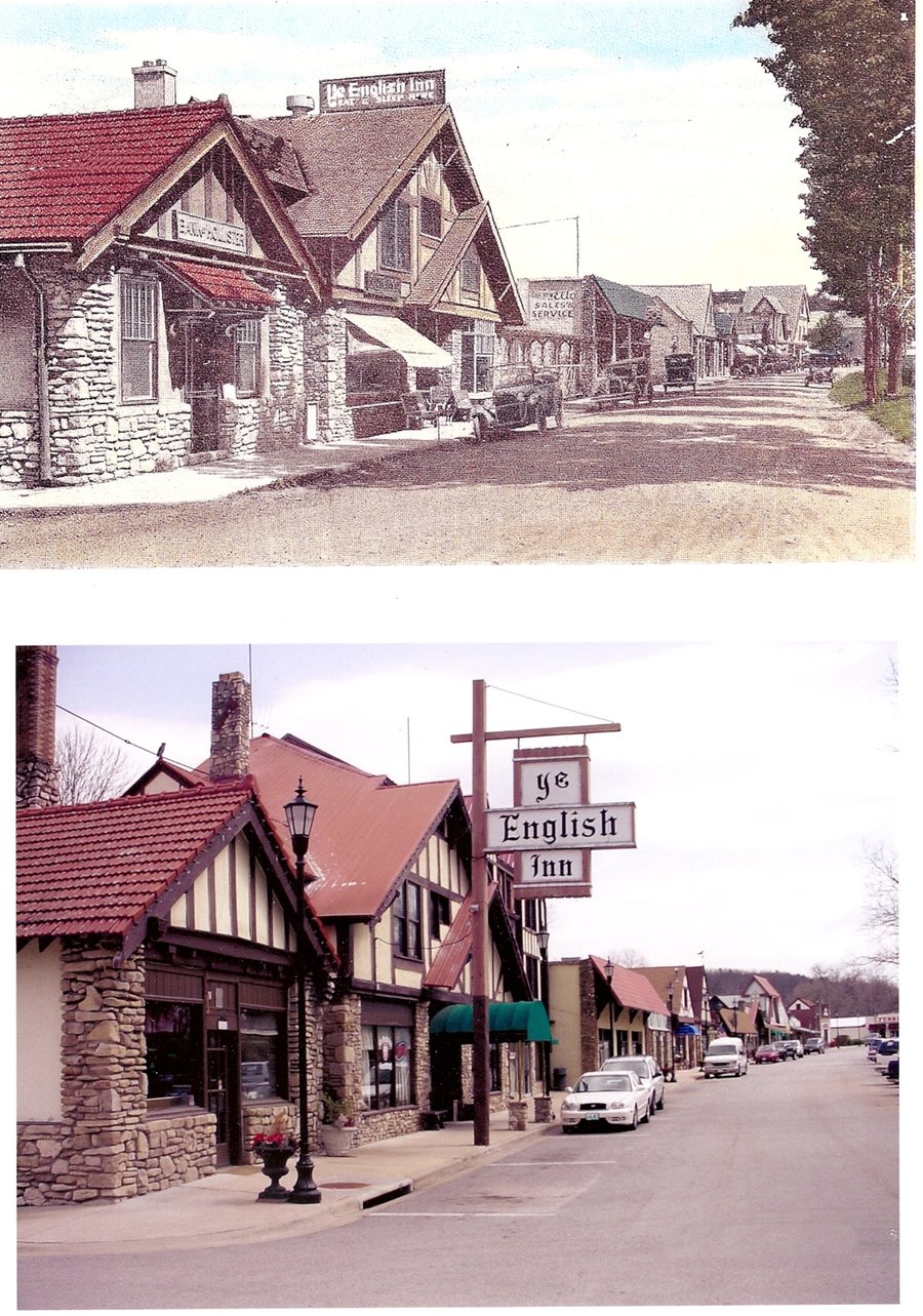 Old picture of the town