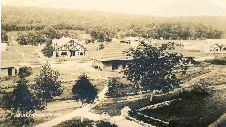 Old picture of the town