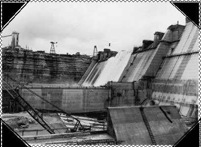 Old picture of dams