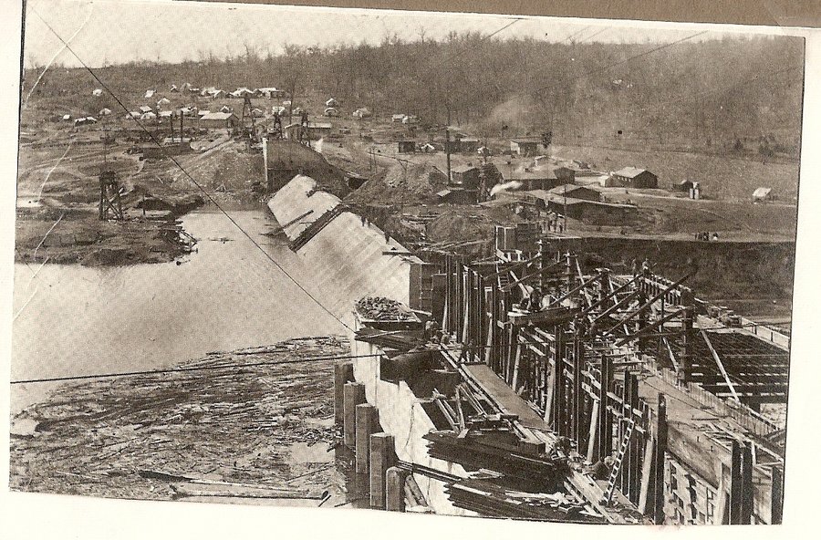 Old picture of dams