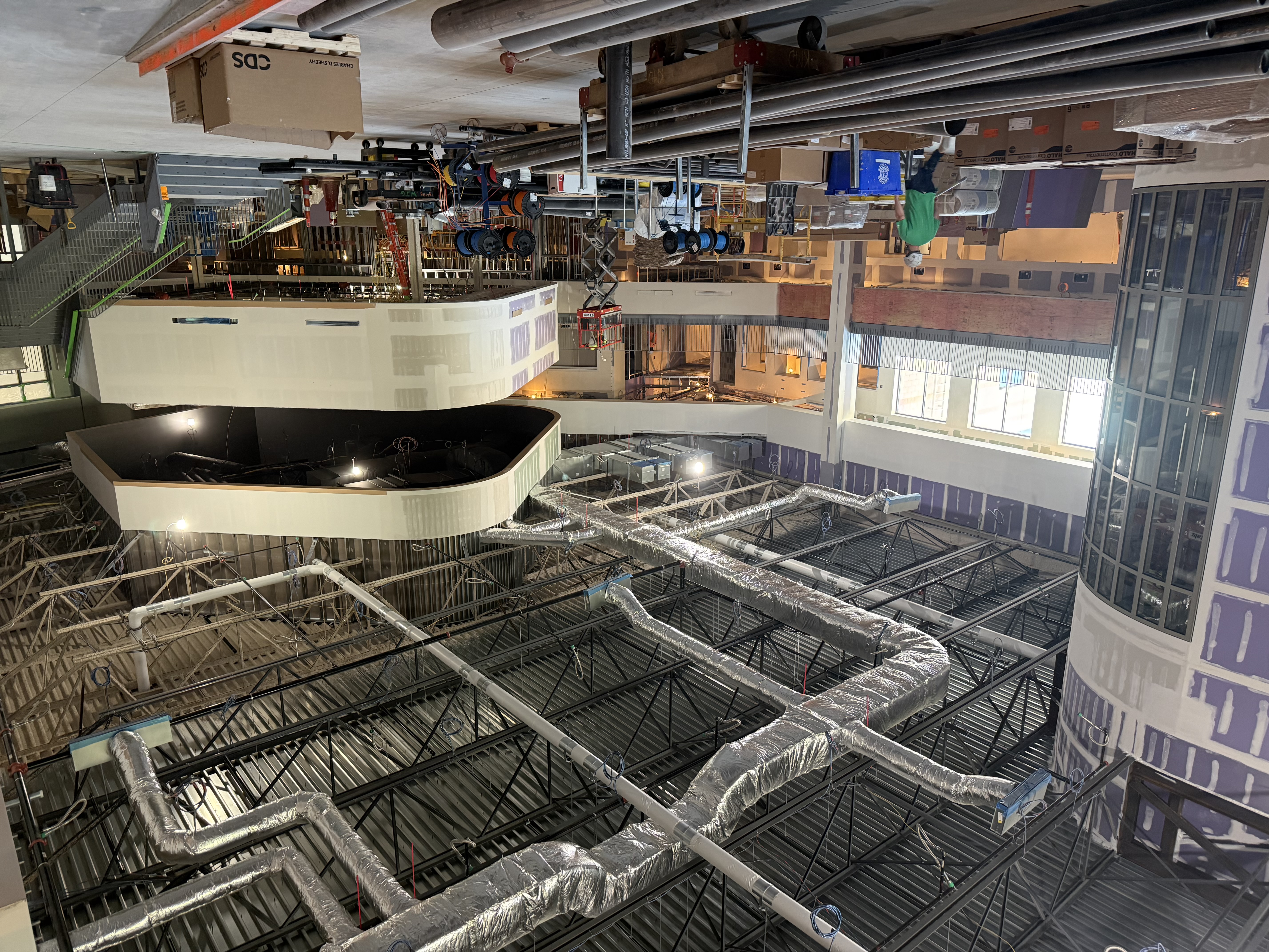 Cafeteria section of new NRHS.