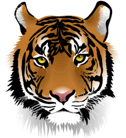 Tiger head logo