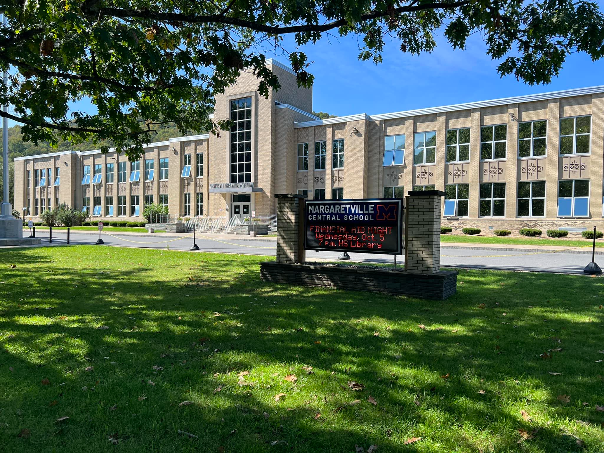 Margaretville Central School building
