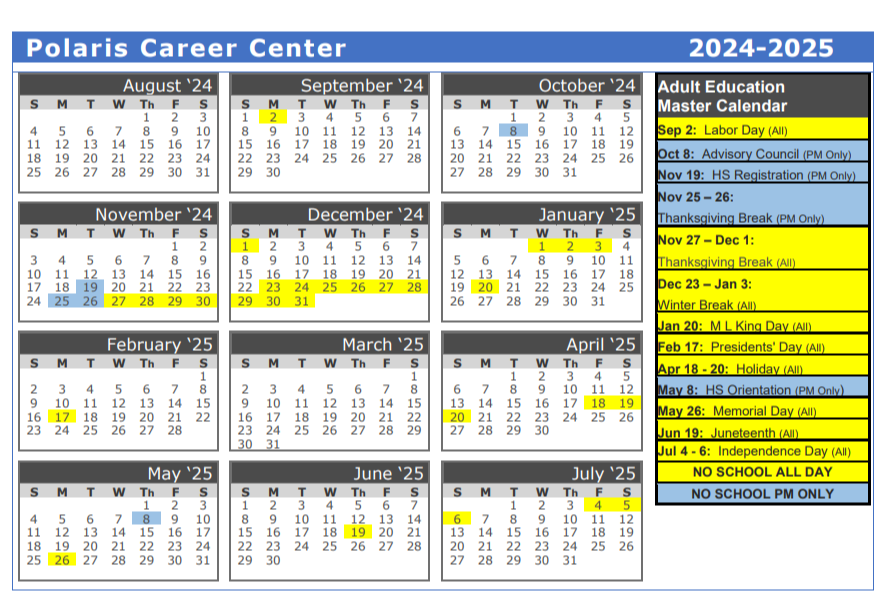 calendar 22 - 23