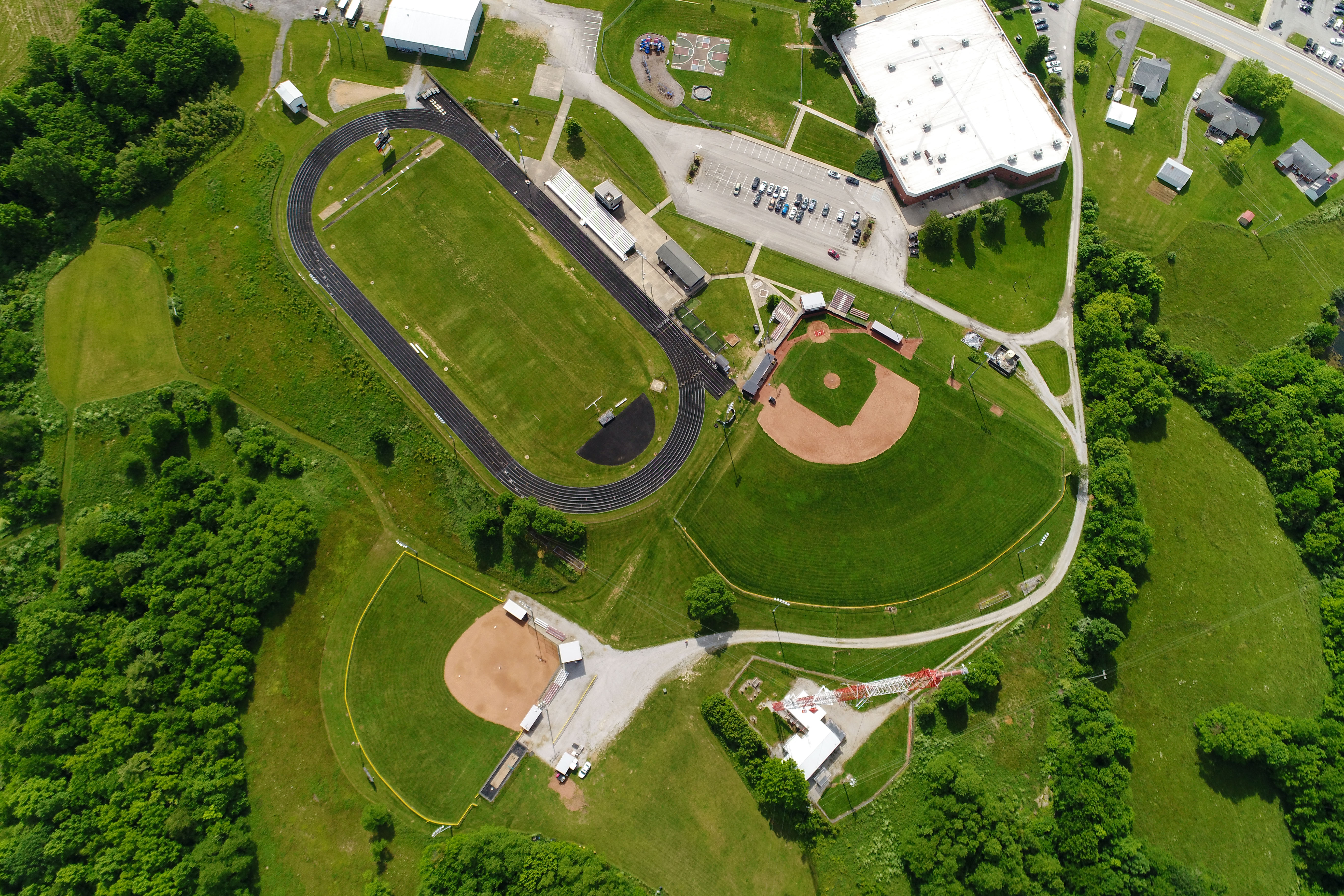 Photos from before construction began