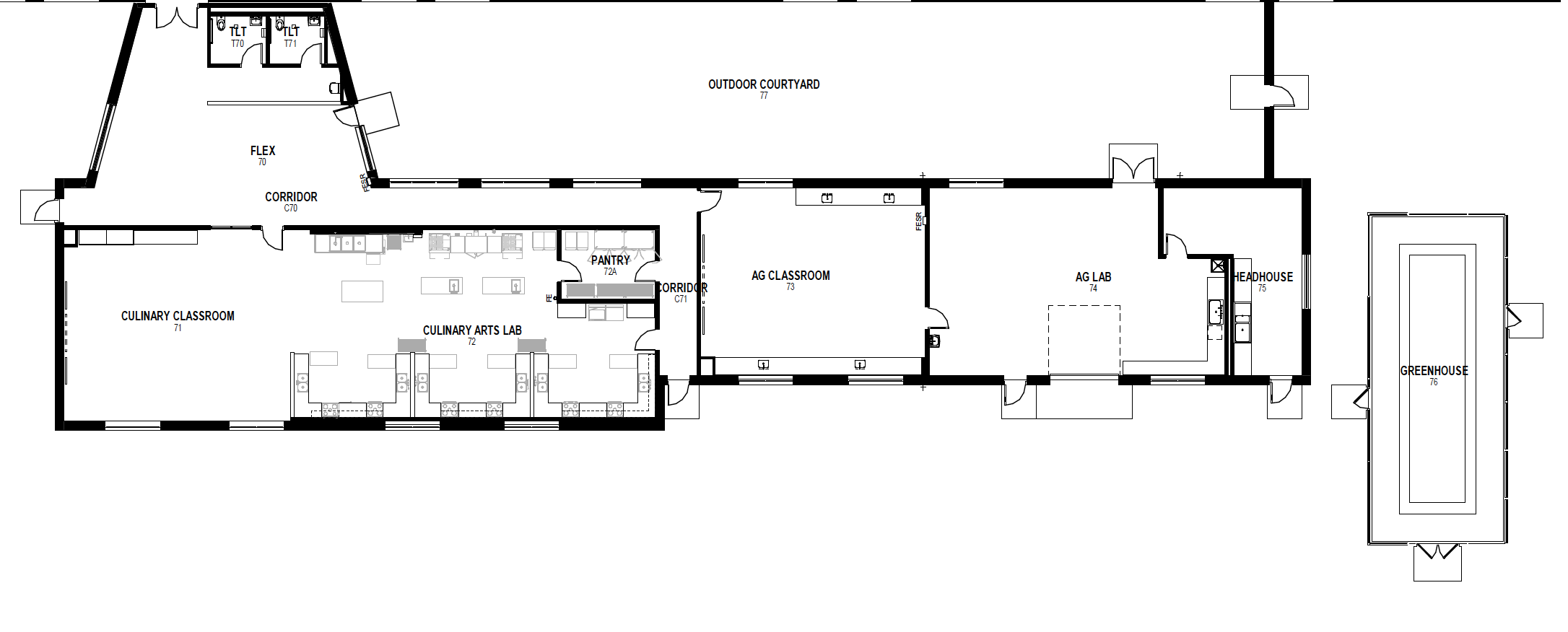 cte wing floor plan