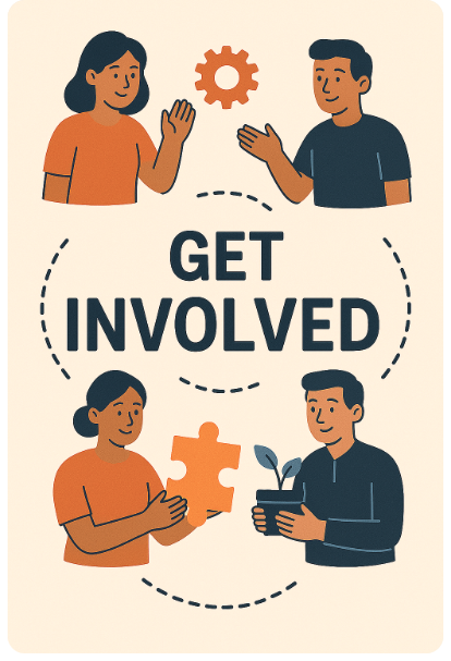 get involved