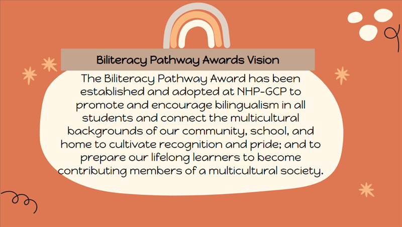 Biliteracy Pathway Awards vision
