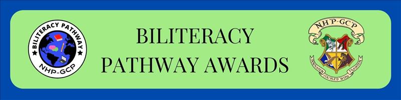Biliteracy Pathway Award banner