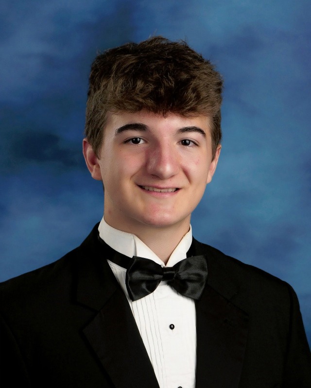Ezra Brown's senior portrait