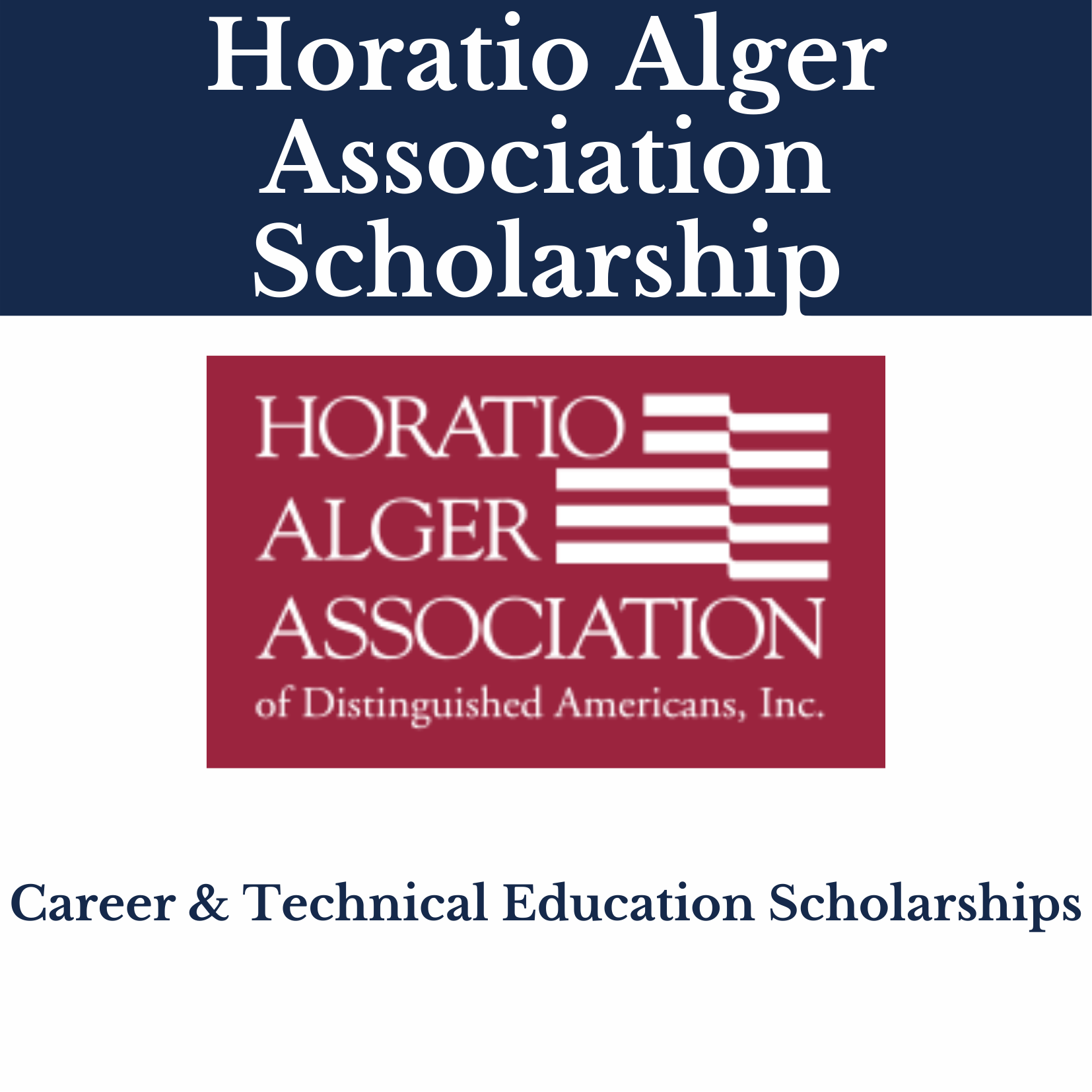 Horatio Alger Association Scholarship