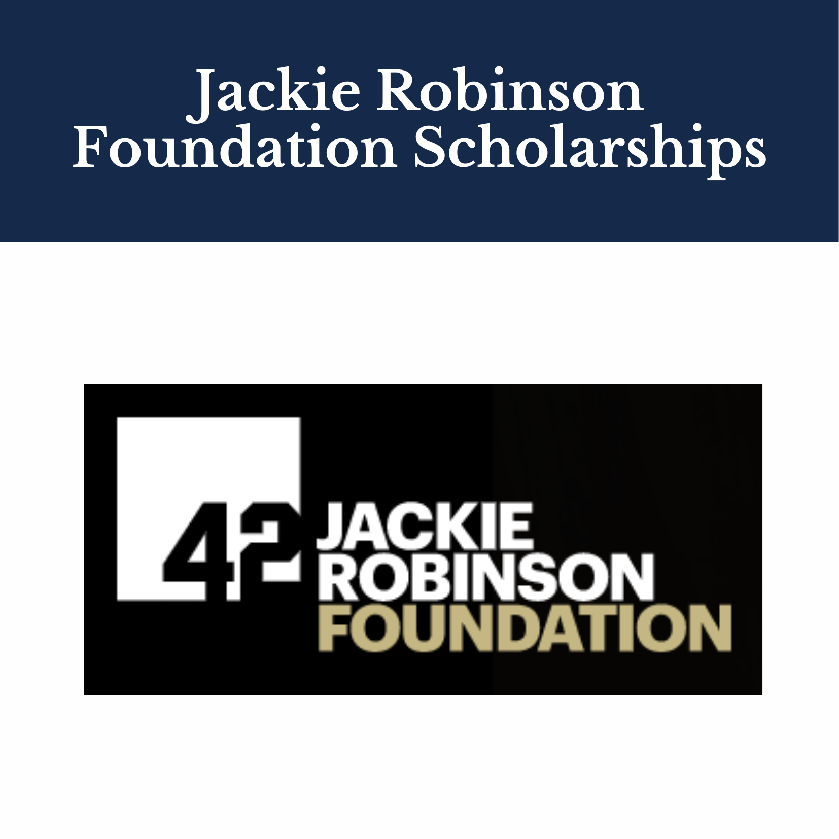 Jackie Robinson Foundation