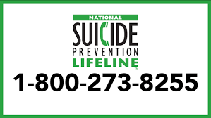 Suicide Prevention lifeline