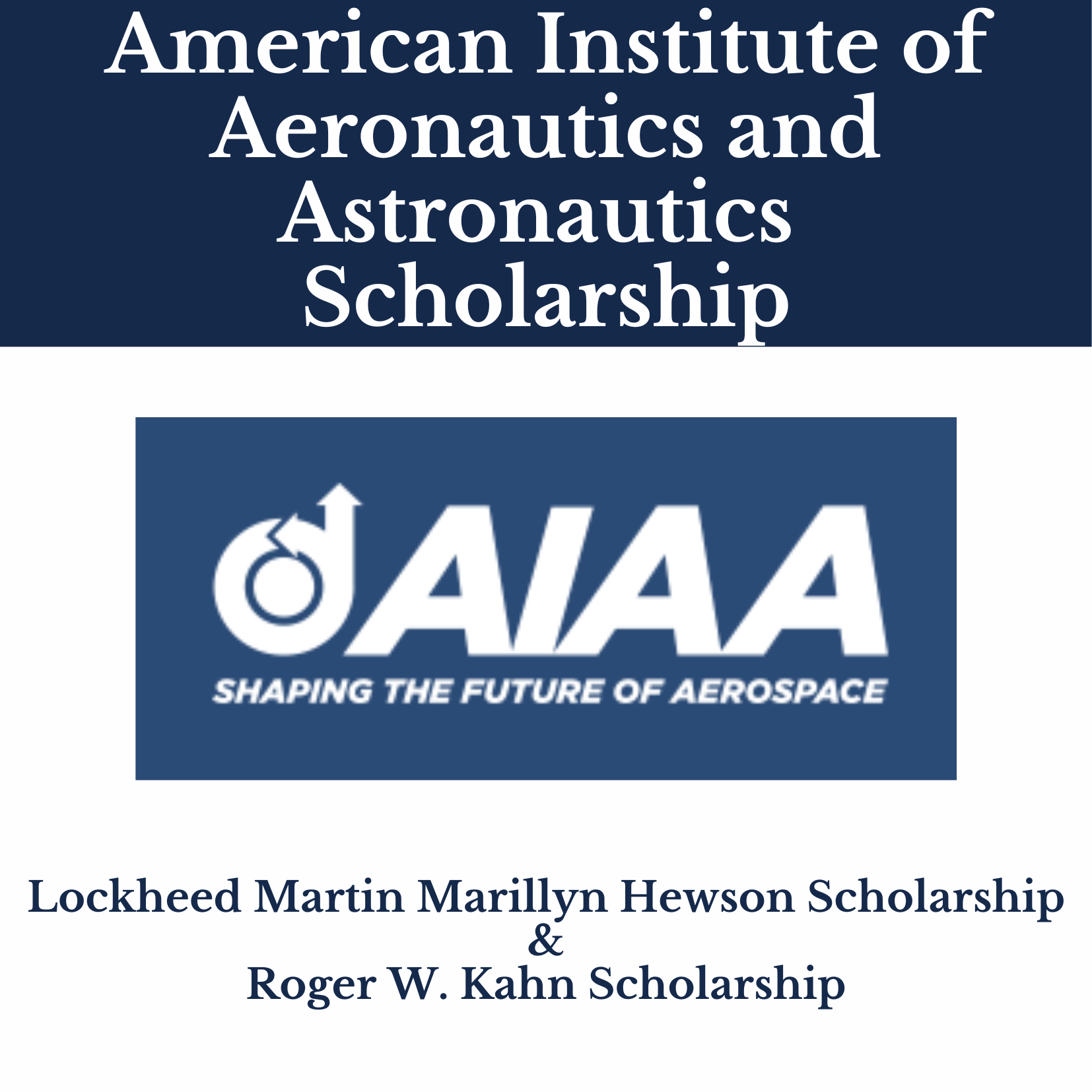 AIAA Scholarship