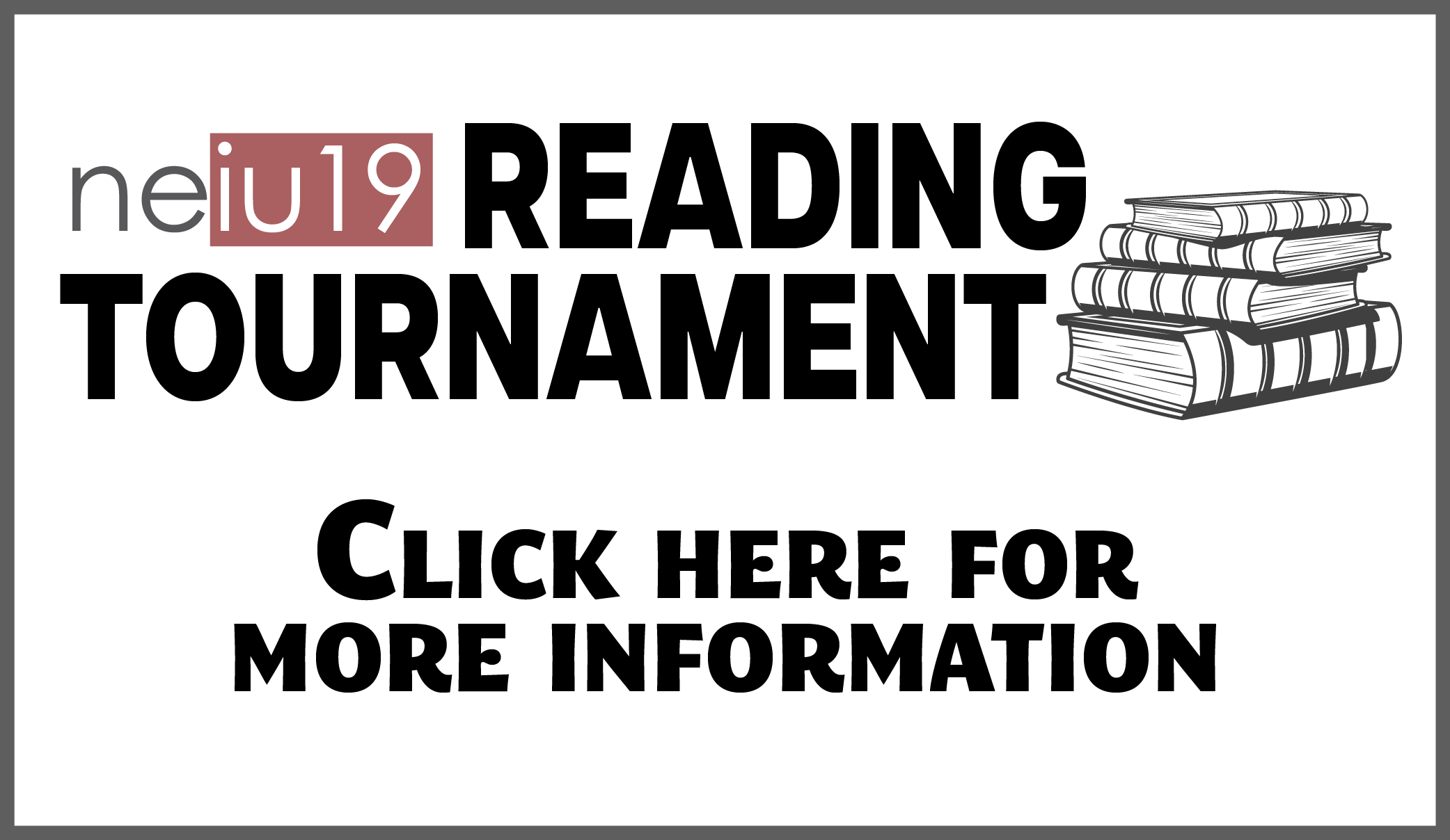 Reading Tournament Click here for more info