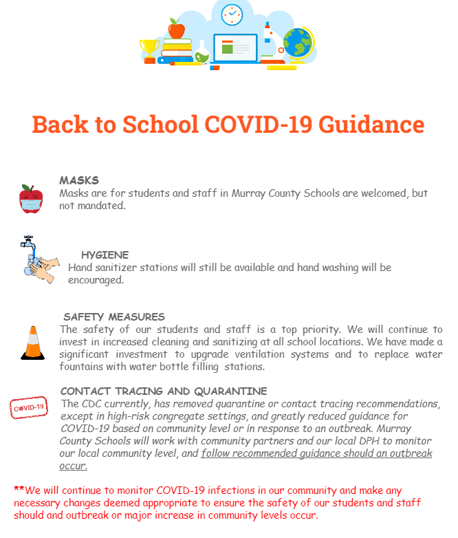 Back to School COVID-19 Guidance