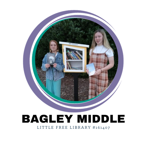 Bagley Middle School  "Little Free Library"