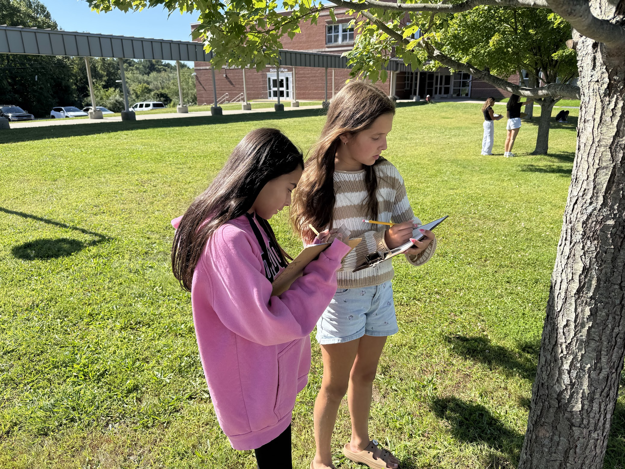 girls outside