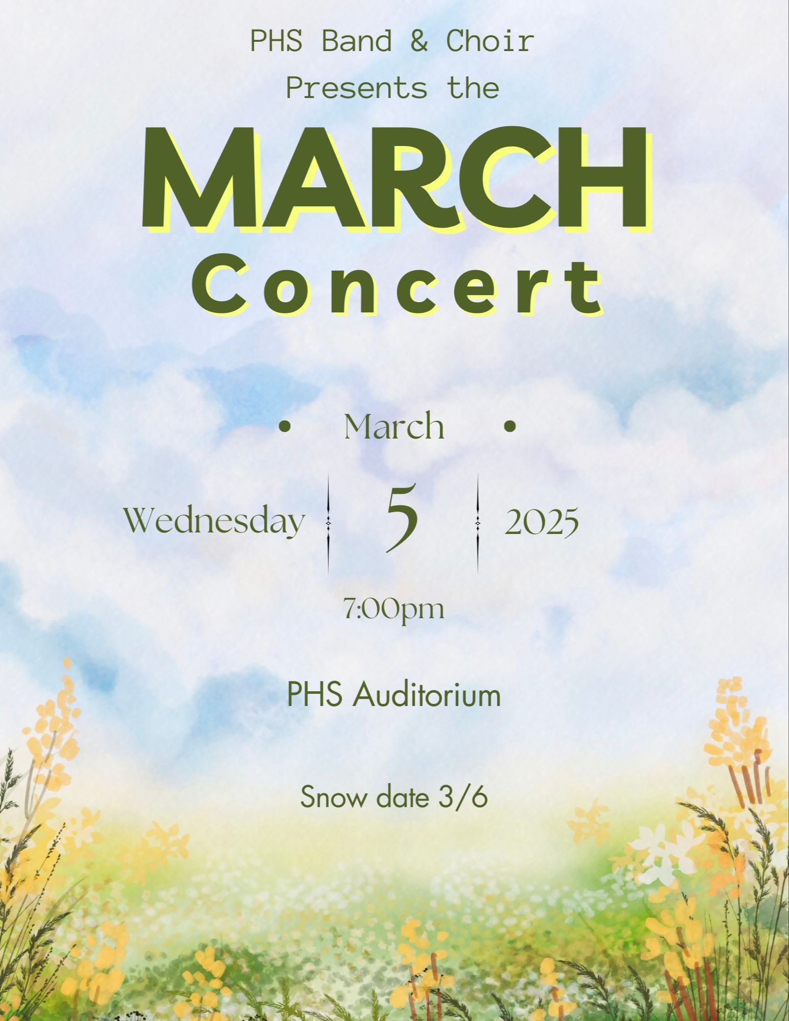 March Concert 2025