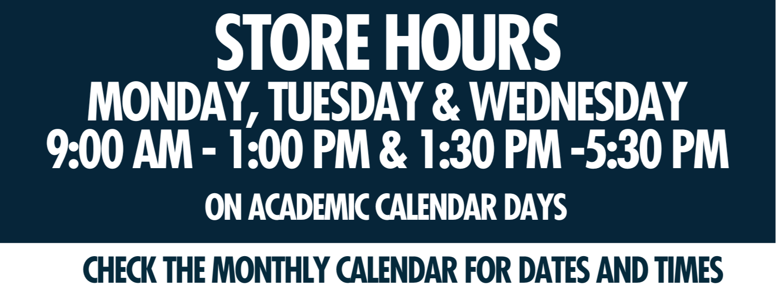 Store Hours 