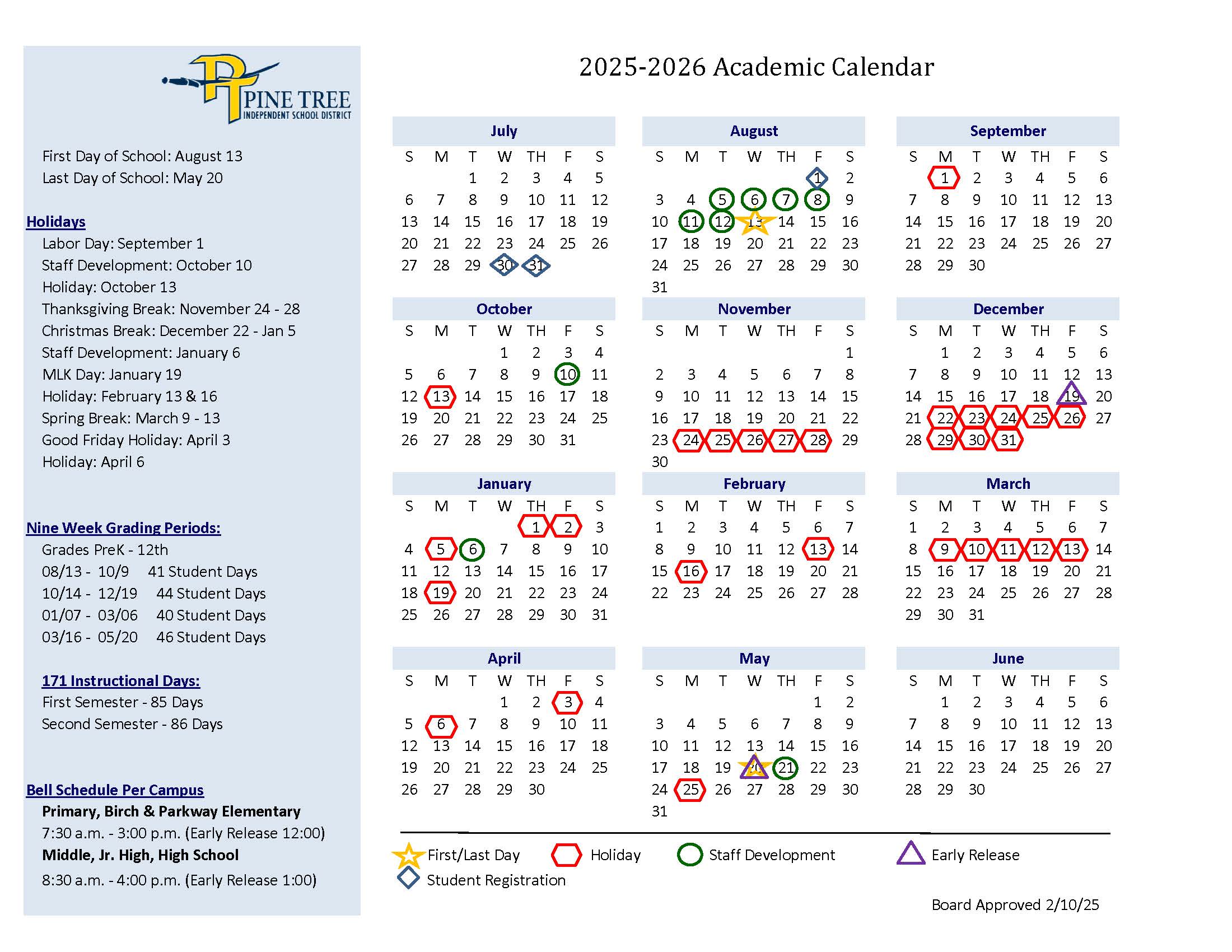 2025-2026 Calendar