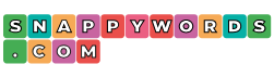 Snappy Words Logo