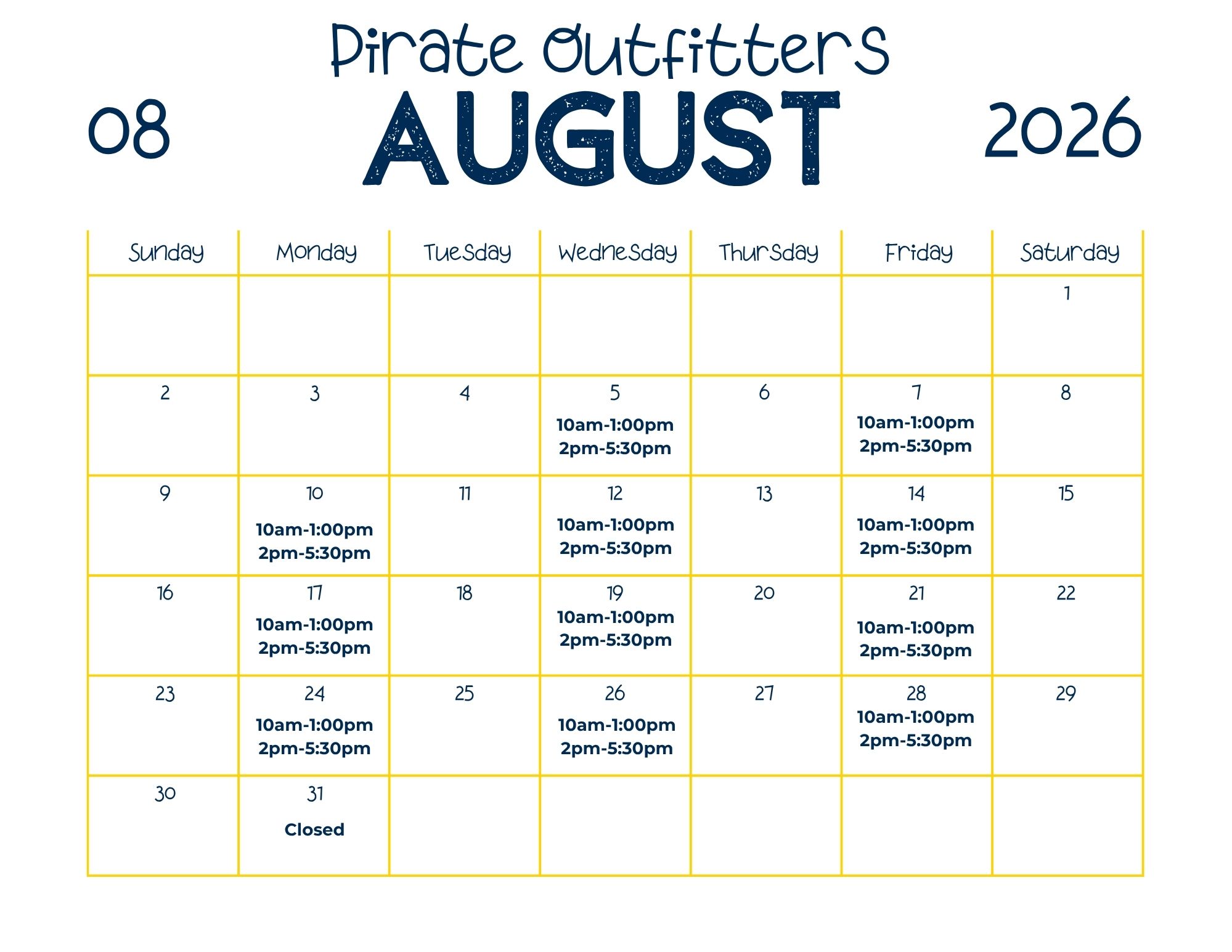 August