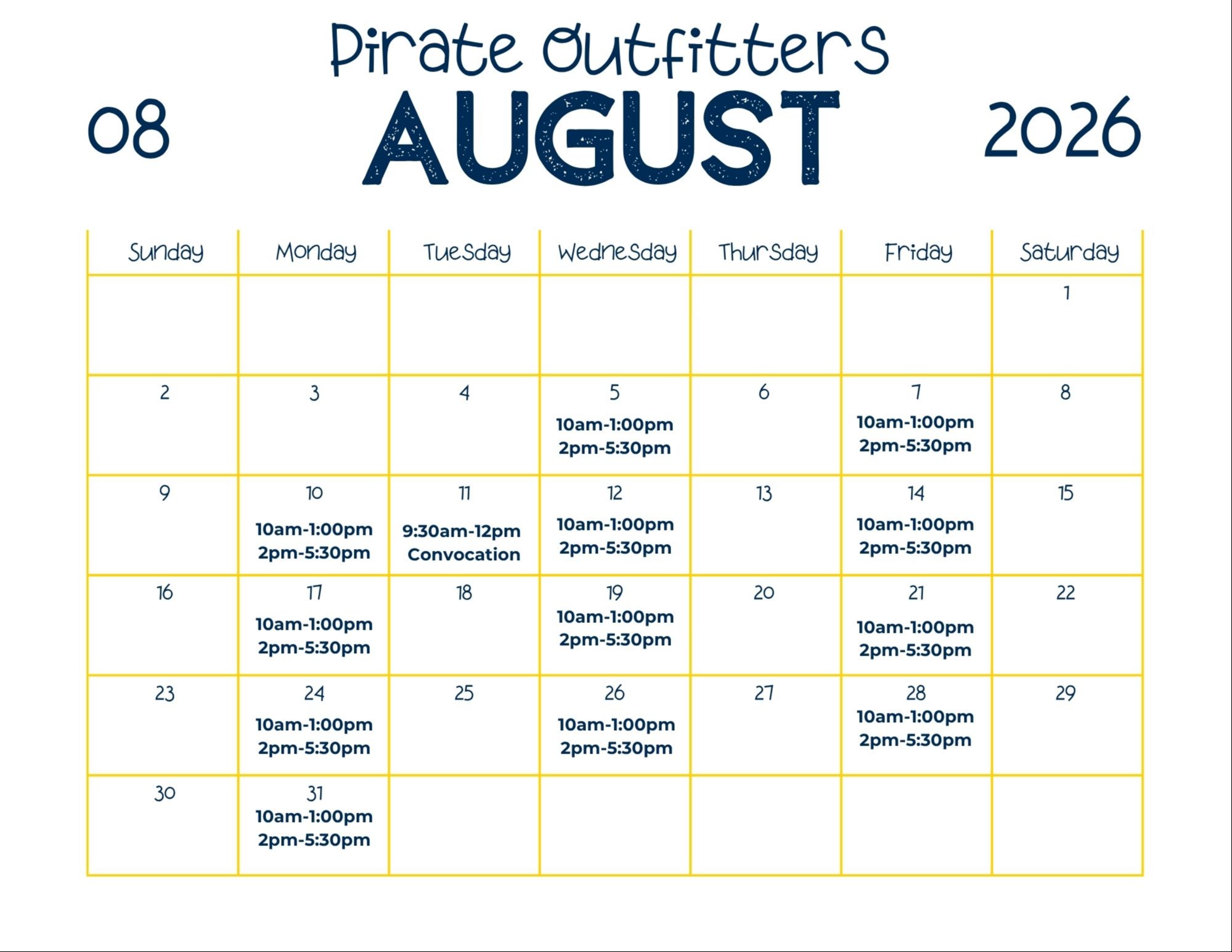 August