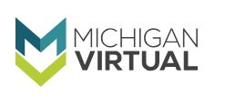 Michigan Virtual logo to program