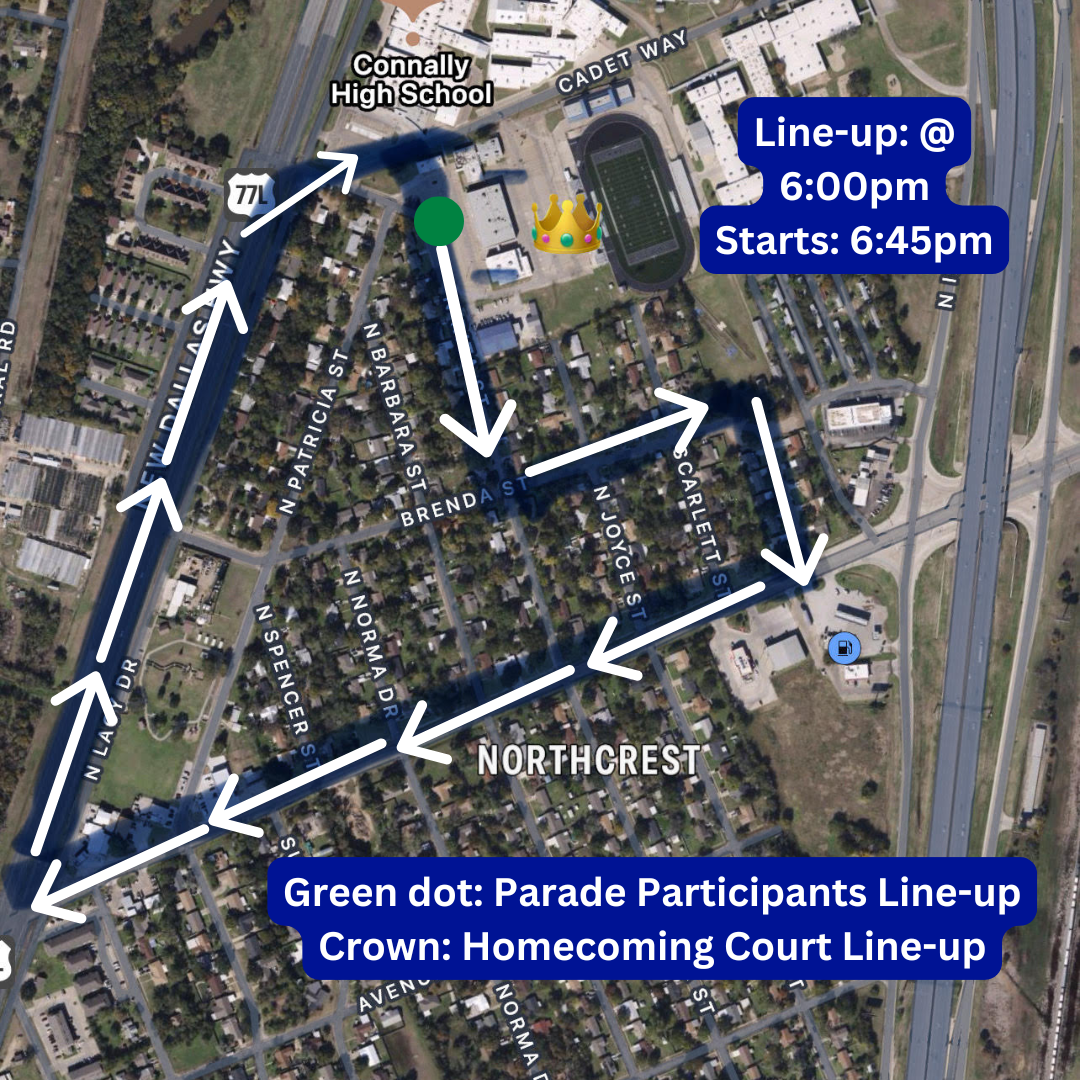 Parade Route Map