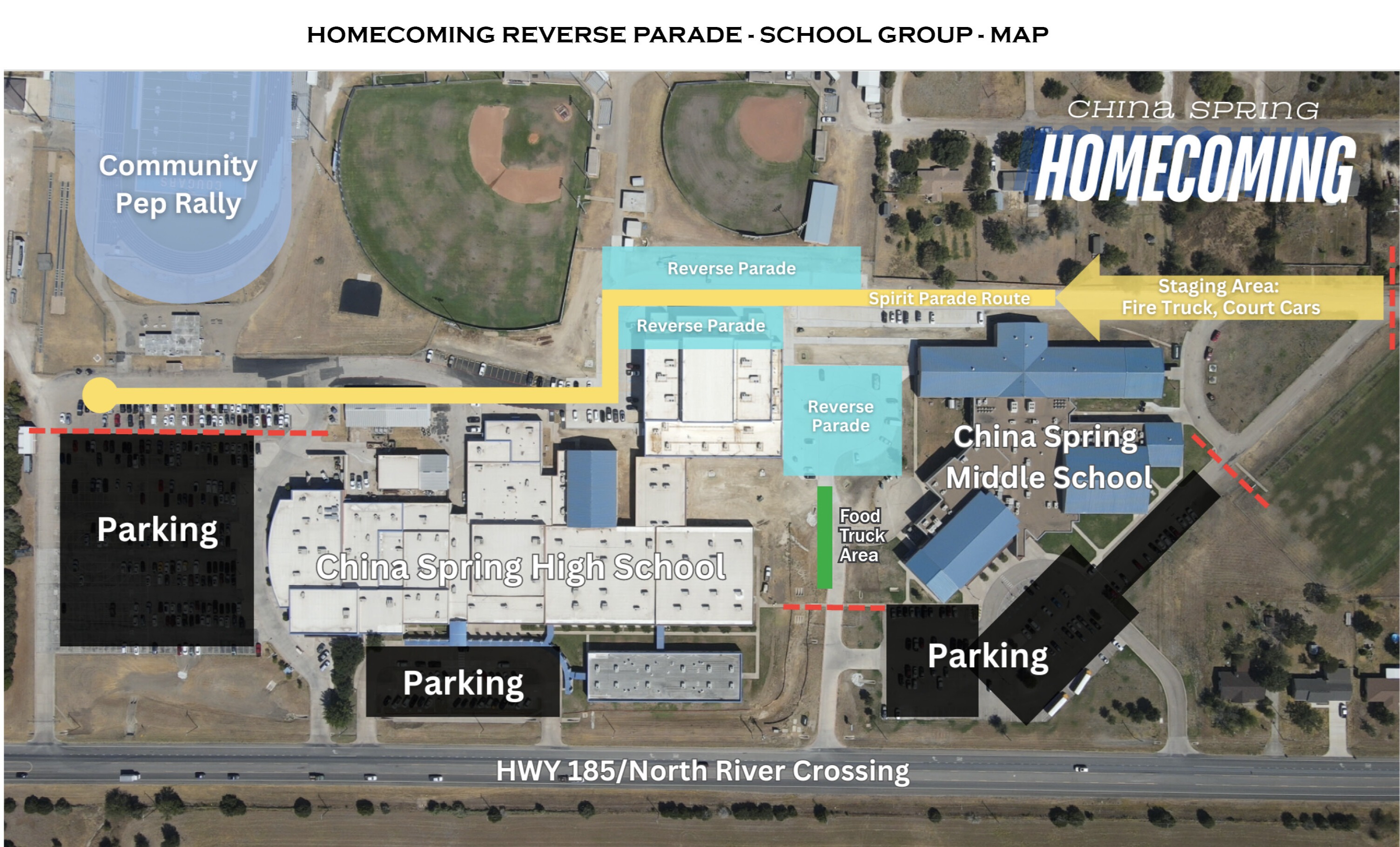 Parking map