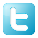 twitter logo blue square with white T