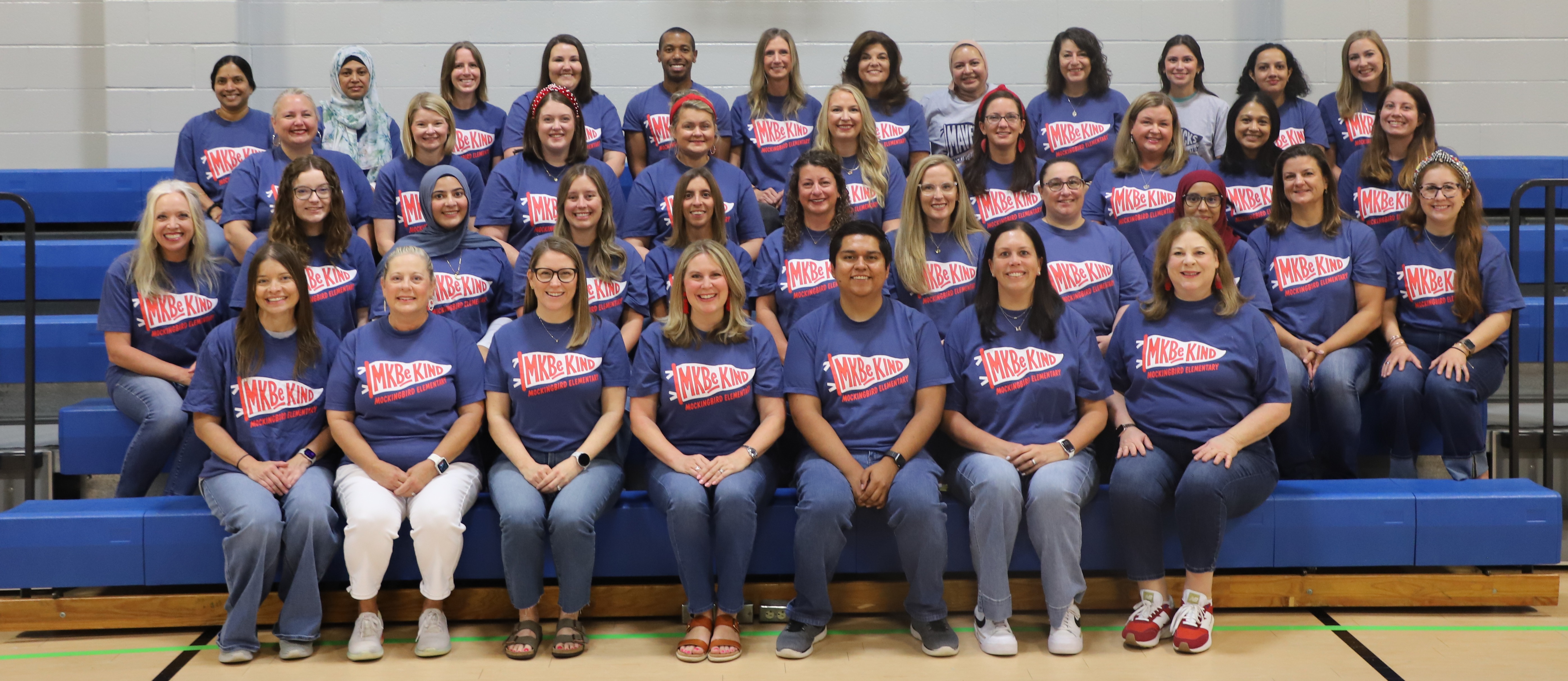 The staff of Mockingbird Elementary