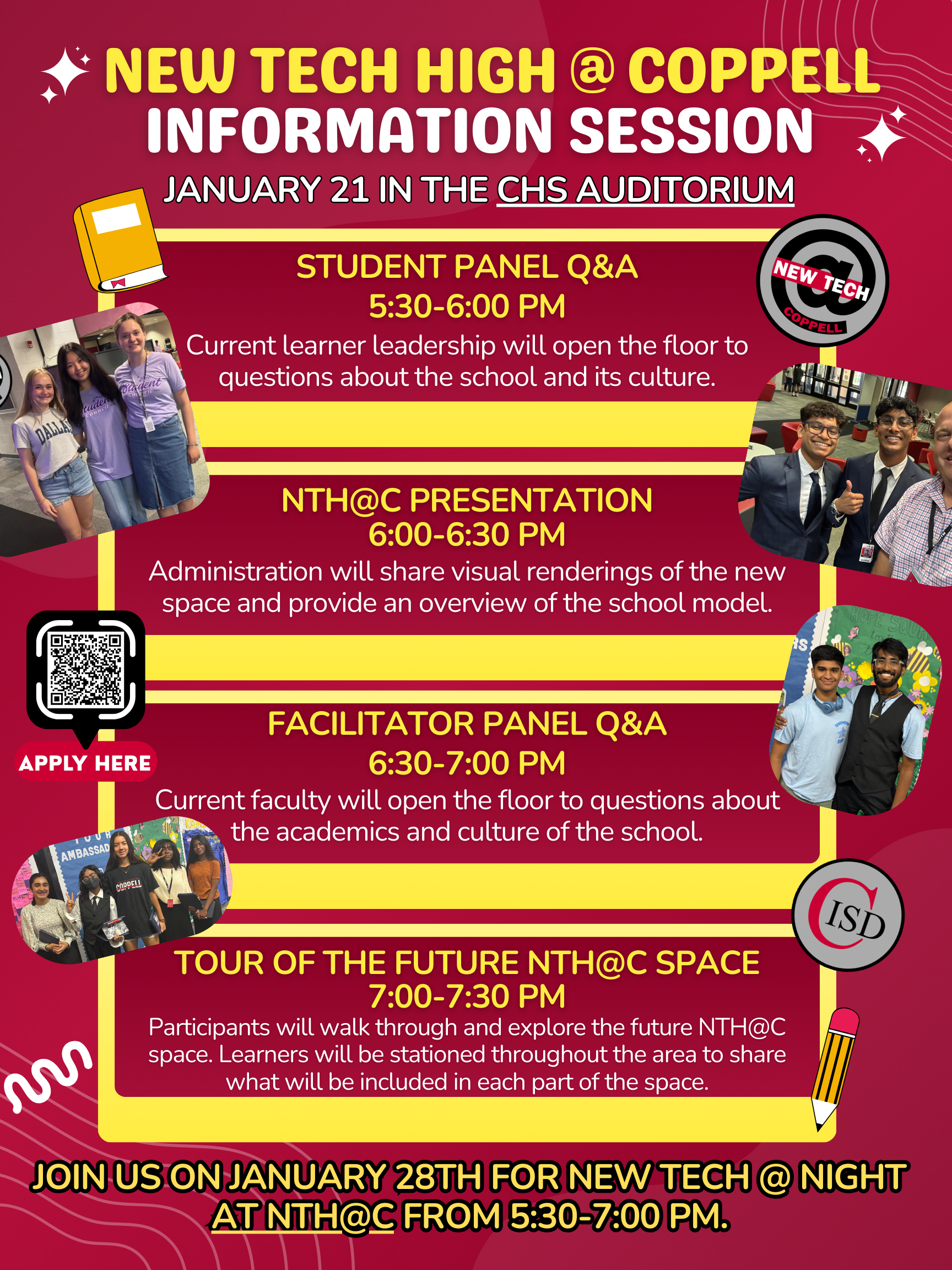 Information Session Flyer