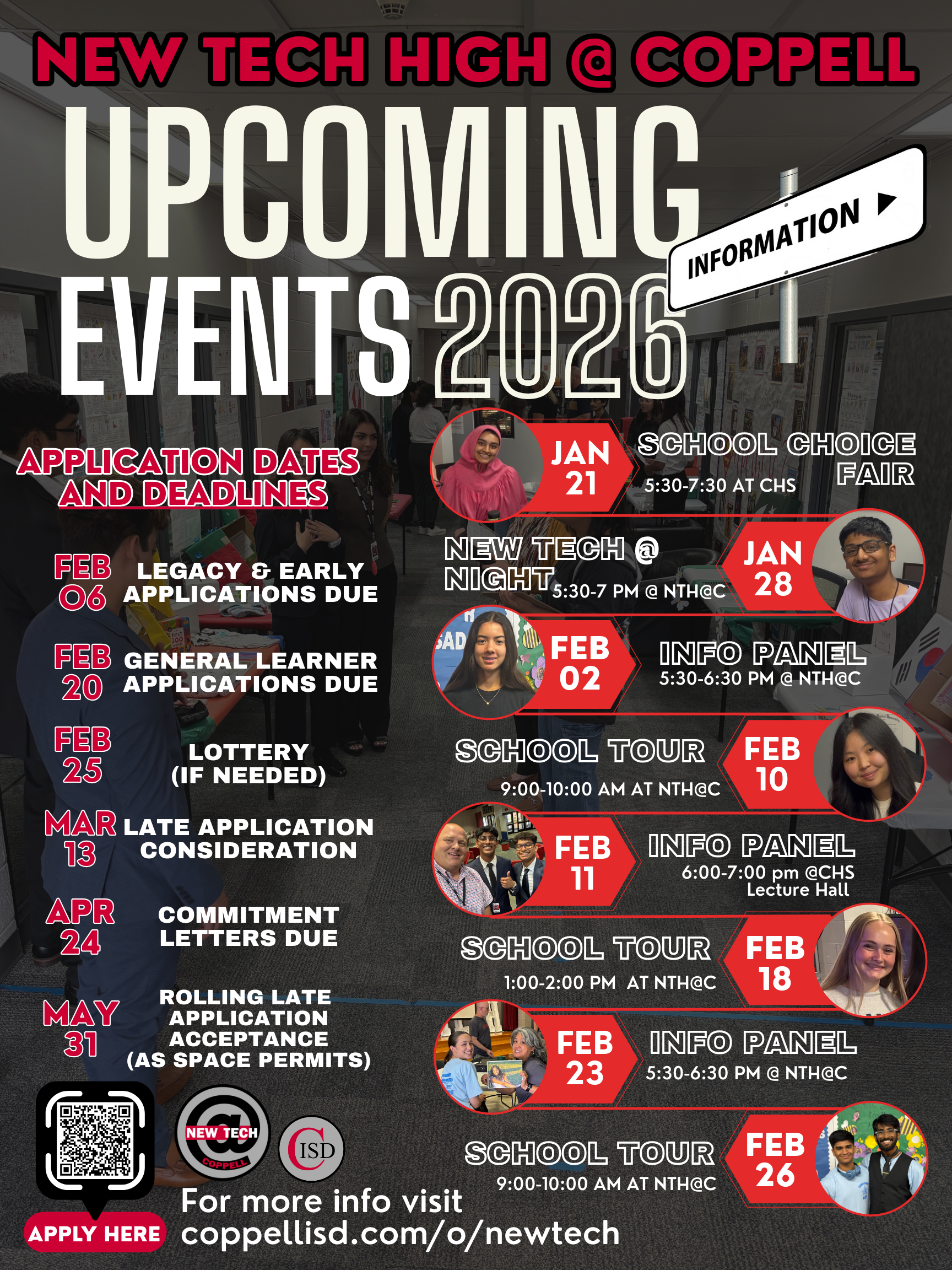 Upcoming Recruitment Events